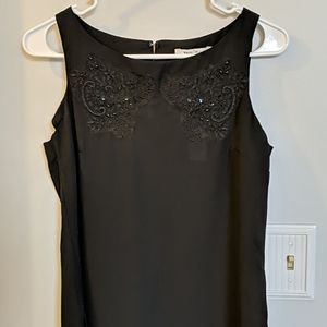 🔥🔥🔥White house black market black beaded tank